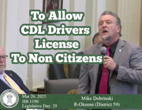 OPINION: Scorekeeping, Revenge, and Non-Citizen Commercial Drivers Licenses in the Oklahoma House of Representatives. 