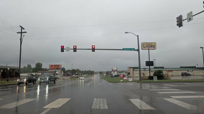 Rainy Day in Guthrie